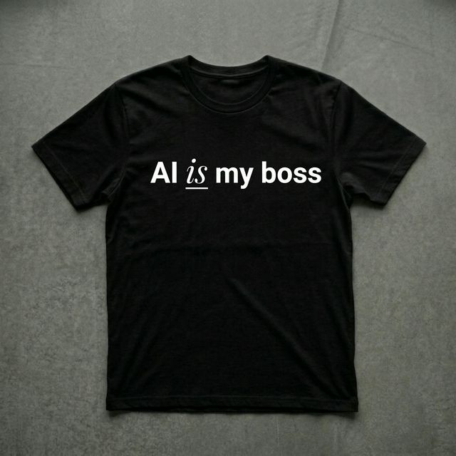 AI is my boss Shirt